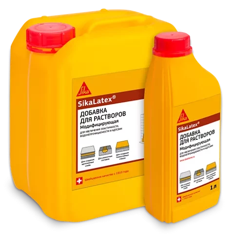 Sika® Latex Жидкая добавка для цементных растворов