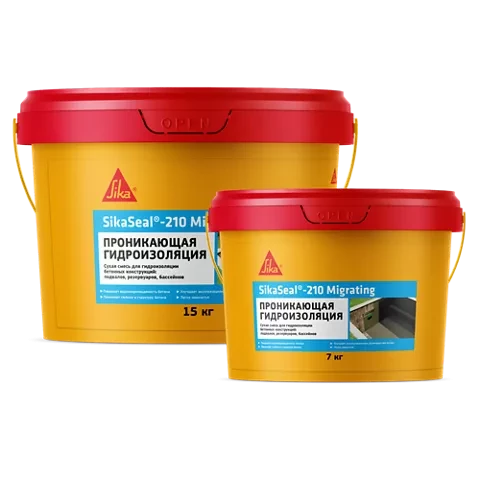 SikaSeal®-210 Migrating обмазочная гидроизоляция 5 кг