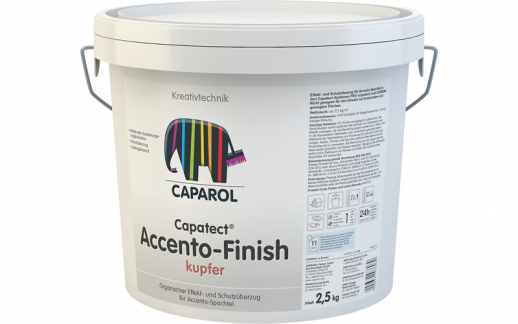 Декоративная шпатлевка на полимерной основе Capatect ACCENTO FINISH / АЧЕНТО ФИНИШ TRANSPARENT / ТРАНСПАРЕНТ