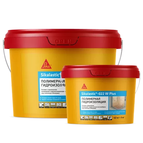 Sikalastic®-022 W Plus жидкая полимерная гидроизоляционная мембрана 4,5 кг