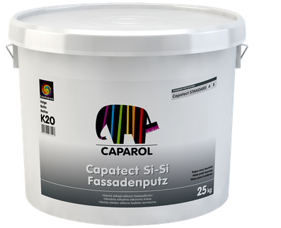 Декоративная штукатурка на полимерной основе Capatect SI-SI Fassadenputz K20 / Си-Си Фассаденпутц К20 База 1