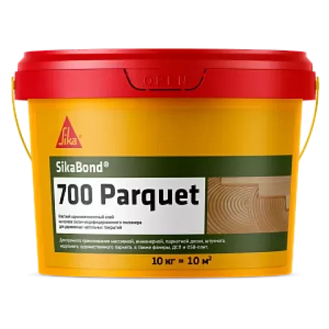 SikaBond®-700 Parquet 10 кг Жесткий клей для деревянных напольных покрытий