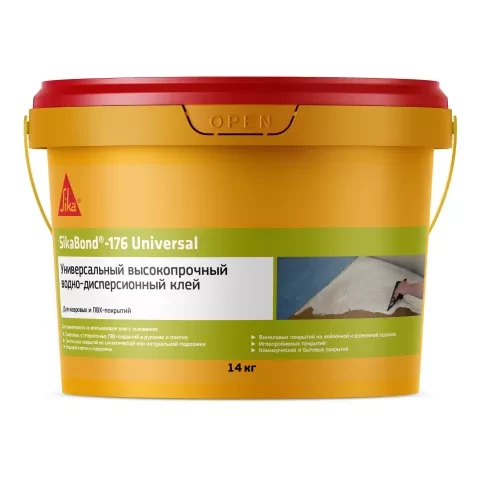 SikaBond®-176 Universal 14 кг Универсальный напольный водно-дисперсионный клей
