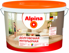 Краска водно-дисперсионная для внутренних работ Alpina Долговечная интерьерная