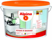 Краска водно-дисперсионная для внутренних работ Alpina Кухня и ванная