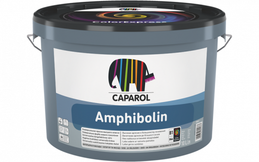 Краска водно-дисперсионная для наружных и внутренних работ Caparol Amphibolin / Амфиболин