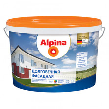 Краска водно-дисперсионная для наружных работ Alpina Долговечная фасадная