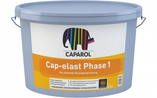 Краска водно-дисперсионная для наружных работ Caparol Cap-elast Phase 1 / Кап-эласт