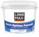 Краска водно-дисперсионная для наружных работ LINNIMAX Acryl Optima Fassade 