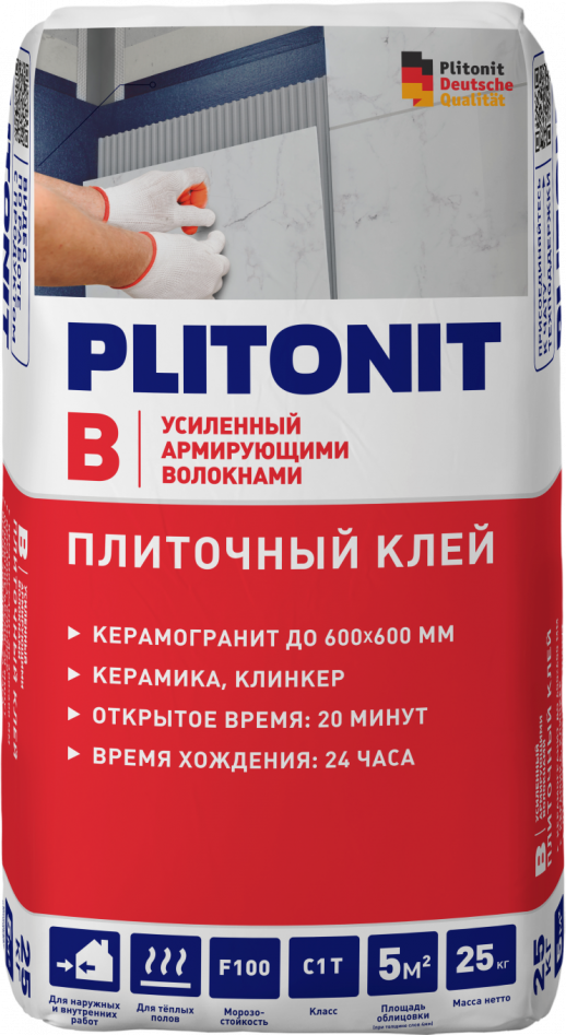 PLITONIT В Класс клея: C1 T