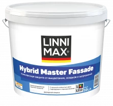 Краска силикон модифицированная для наружных работ LINNIMAX Hybrid Master Fassade 