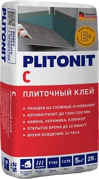 PLITONIT С Класс клея: С2 ТЕ