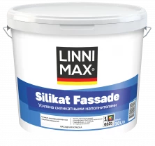 Краска силикат-модифицированная для наружных работ LINNIMAX Silikat Fassade 