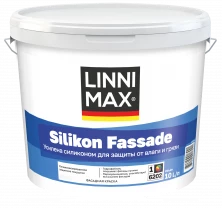 Краска силикон модифицированная для наружных работ LINNIMAX Silikon Fassade 