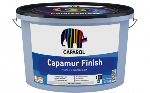 Краска водно-дисперсионная для наружных работ Caparol Capamur Finish / Капамур Финиш
