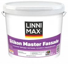 Краска силиконовая для наружных работ LINNIMAX Silikon Master Fassade 