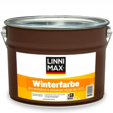 Краска органорастворимая для наружных работ LINNIMAX Winterfarbe 