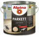 Лак алкидно-уретановый Alpina Parkett SM / Для паркета шелковисто-матовый не колеруемый