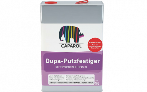 Грунтовка для наружных работ Caparol Dupa-Putzfestiger / Дупа-Путцфестигер