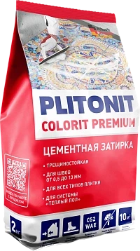 PLITONIT СOLORIT PREMIUM пакет 2 кг