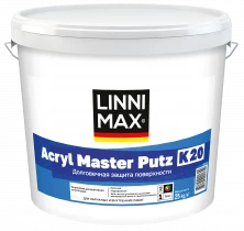 Штукатурка декоративная акриловая для внутренних и наружных работ LINNIMAX Acryl Master Putz 1