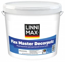Штукатурка декоративная акриловая для внутренних и наружных работ LINNIMAX Flex Master Decorputz 1