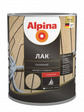 Лак алкидно-уретановый Alpina Лак палубный