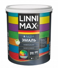 Эмаль акриловая LINNIMAX Аква Эмаль универсальная 1
