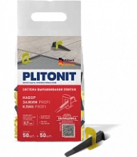 PLITONIT СВП PROFI. Зажимы / Клинья / Наборы