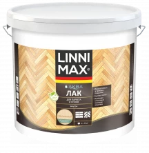 Лак акриловый LINNIMAX Аква Лак для паркета и полов 1