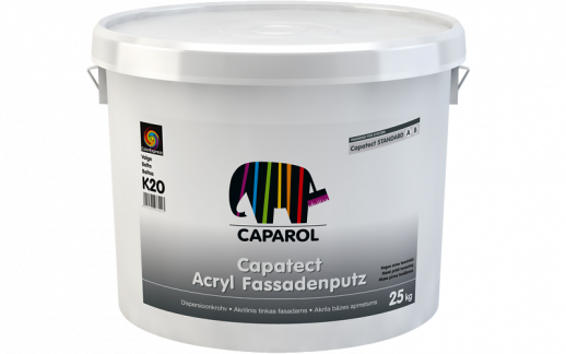 Декоративная штукатурка на полимерной основе Capatect Acryl FassadenPutz K20 / Акрил Фассаденпутц К20 База 1