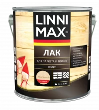Лак алкидно-уретановый LINNIMAX Лак для паркета и полов 1
