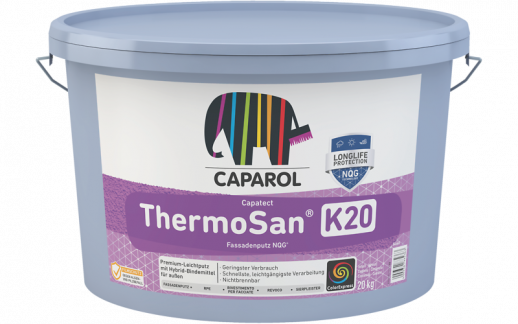 Декоративная штукатурка на полимерной основе Capatect ThermoSan-Fassadenputz NQG K20 / Термосан Фассаденпутц NQG K20