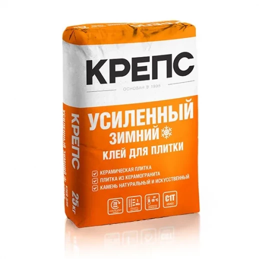 КРЕПС "Усиленный зимний" 25 кг