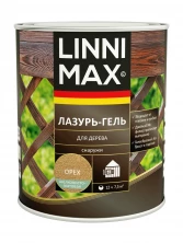 Лессирующий антисептик LINNIMAX Лазурь-гель для дерева 1
