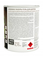 Лессирующий антисептик LINNIMAX Лазурь-гель для дерева 1