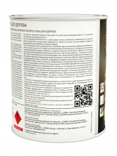 Лессирующий антисептик LINNIMAX Лазурь-гель для дерева 1