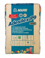 Adesilex P9 Улучшенный клей на цементной основе для укладки керамической плитки, керамогранита и натурального камня.