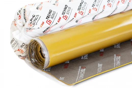 Мембрана Звукоизол ВЭМ 2 смк  (2,5м x 1,2м x 2мм) 3м2