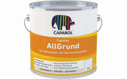 Грунт адгезионный Caparol Capalac mix AllGrund Weiss / Капалак микс АльГрунд белый База